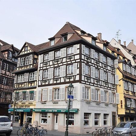 Hotel Restaurant Au Cerf d'Or Straßburg Exterior foto